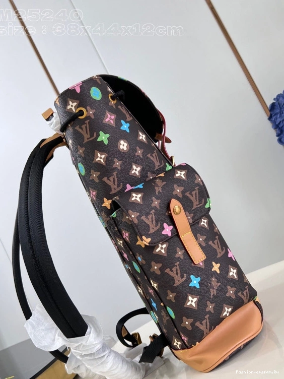 FS CHEAP MM-38*44*12.5CM Vuitton Christopher Backpack Louis 0723